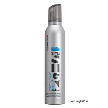 2 x Goldwell Mousse Strengthening Volume Style Sign Power Whip 3 300ml